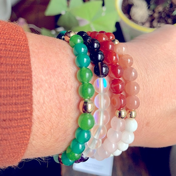 ๐ NWT ๐ Luck & Abundance ๐Healing Energy Power Gemstone Crystal Bracelet - Picture 4 of 9